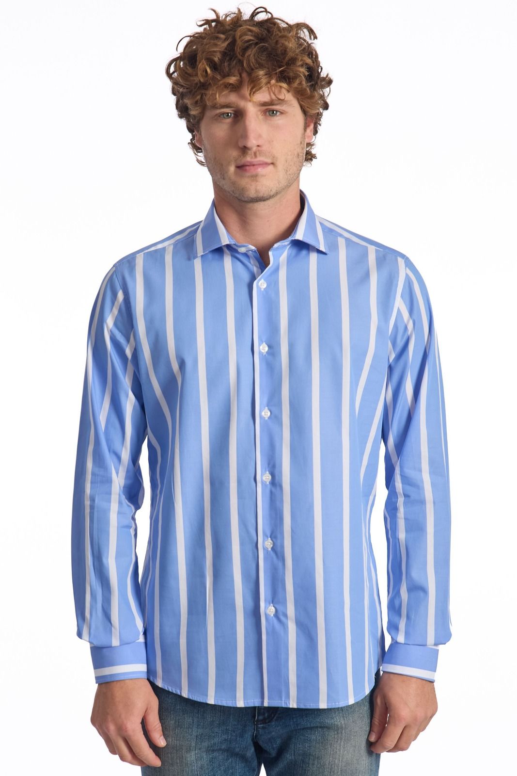 Baldinini Trend Men Shirt Blue
