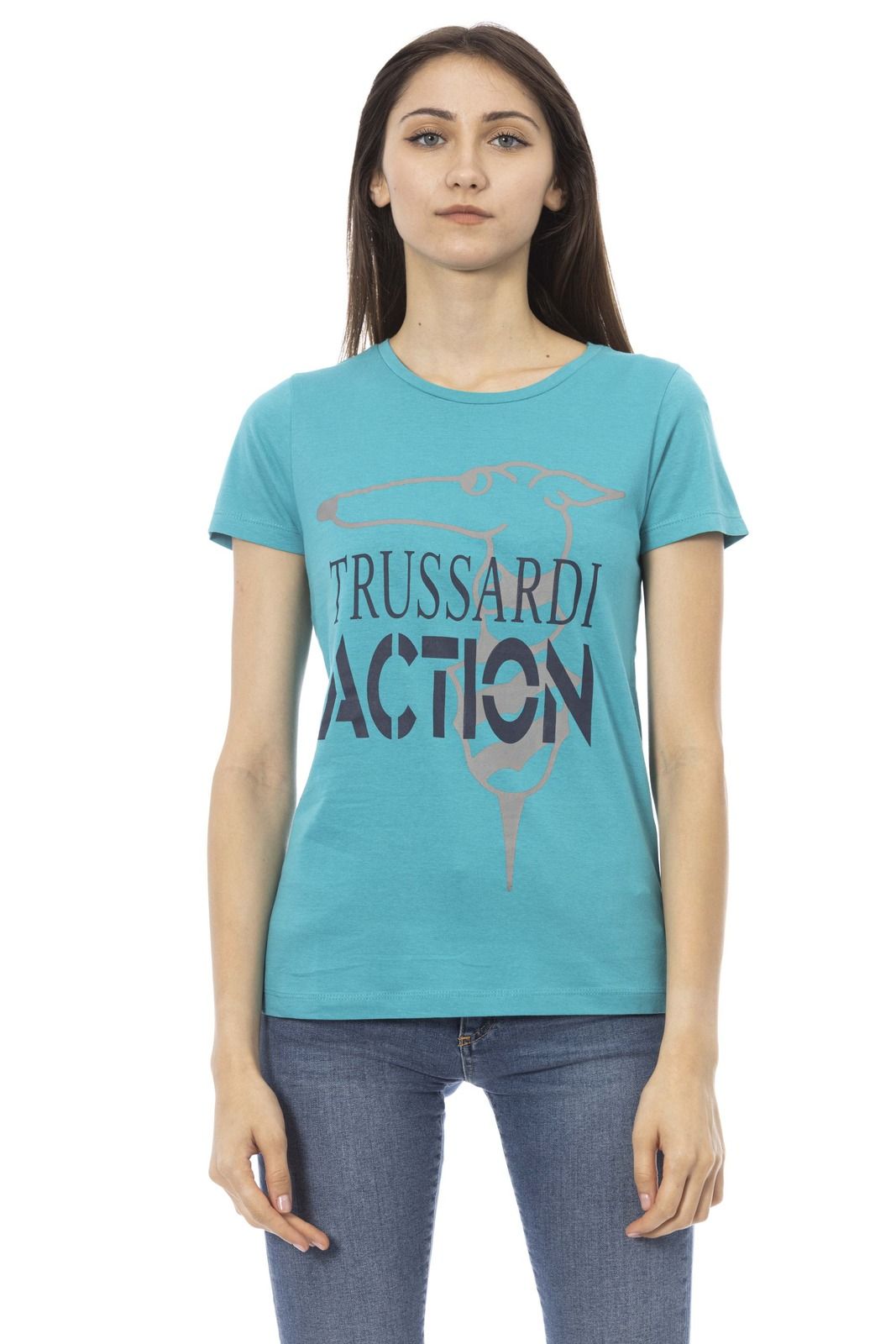 Trussardi Action Women T-Shirt Blue