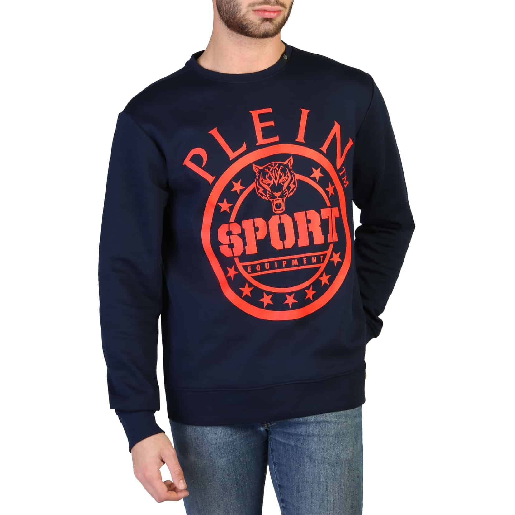 Plein Sport Men Sweatshirt Blue