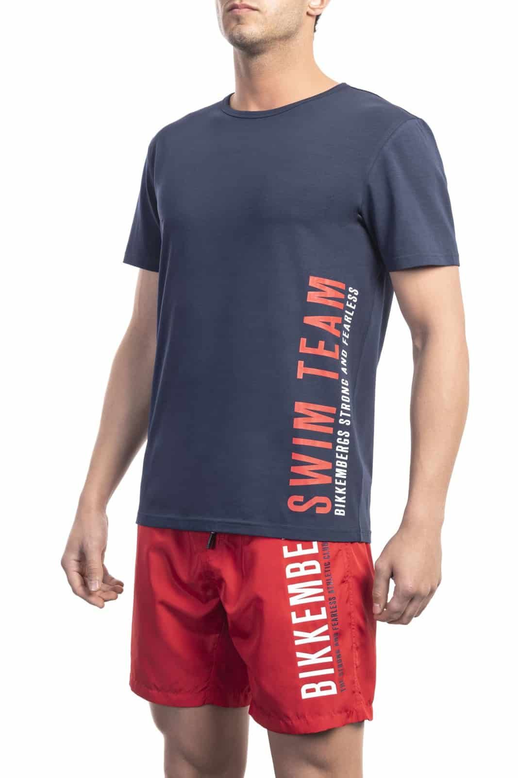 Bikkembergs Beachwear Men T-Shirt Black