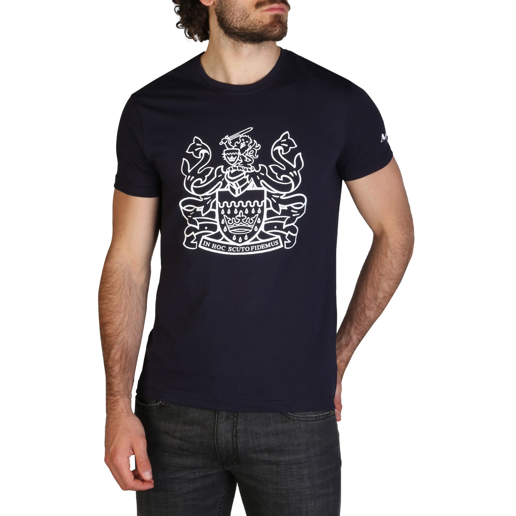 Aquascutum Men T-Shirt Blue