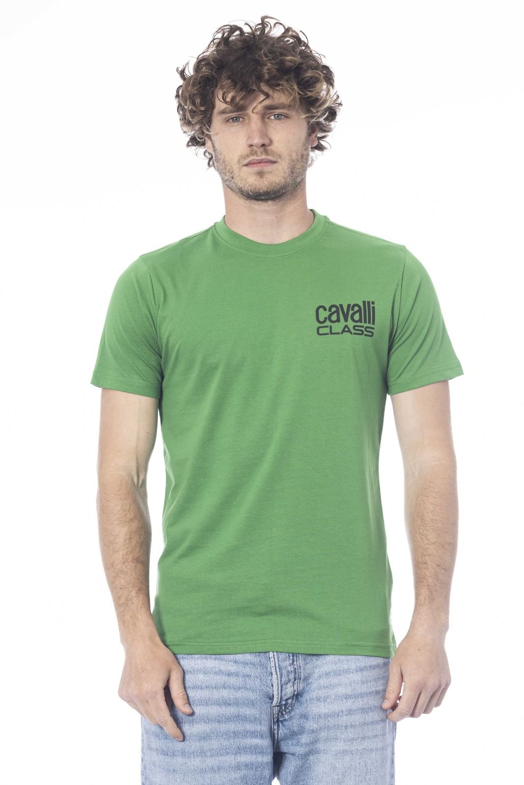 Cavalli Class Men T-Shirt Green