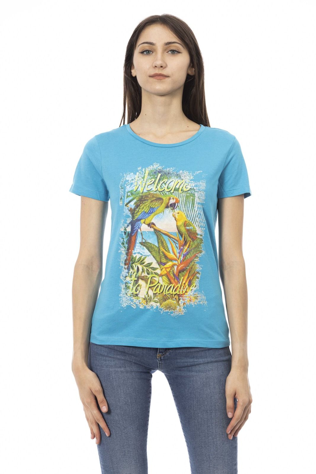 Trussardi Action Women T-Shirt Blue