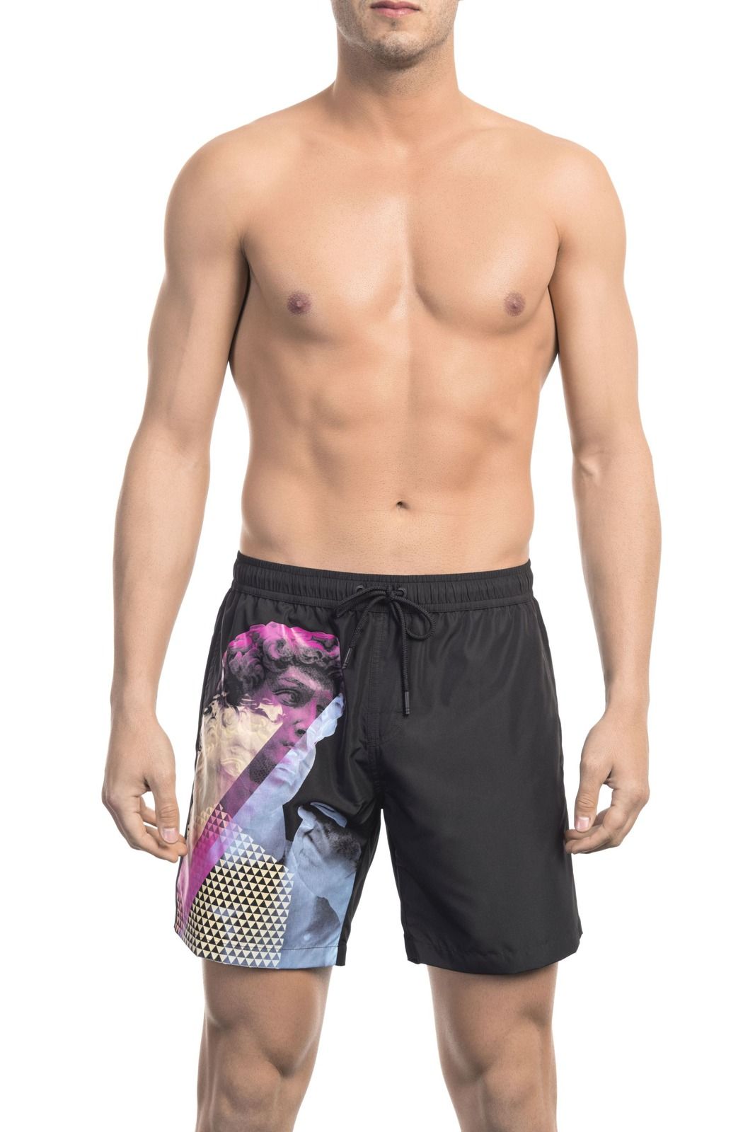Bikkembergs Beachwear Men Swimwear Black