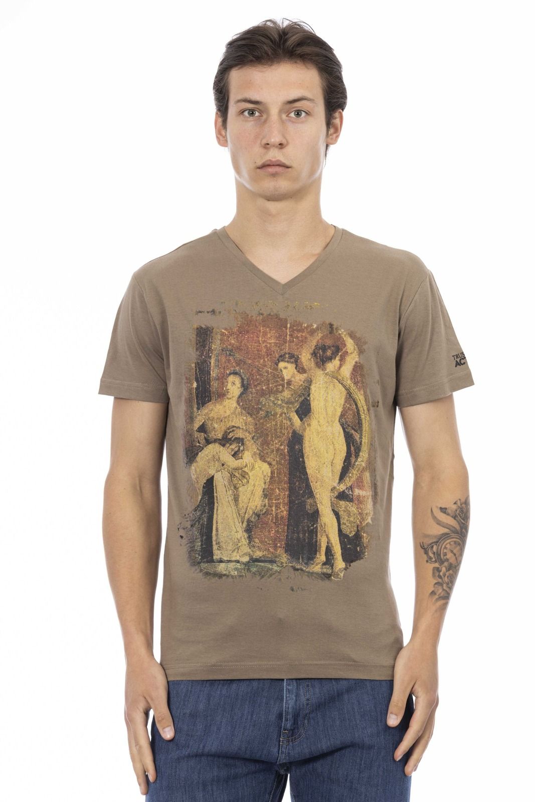 Trussardi Action Men T-Shirt Brown
