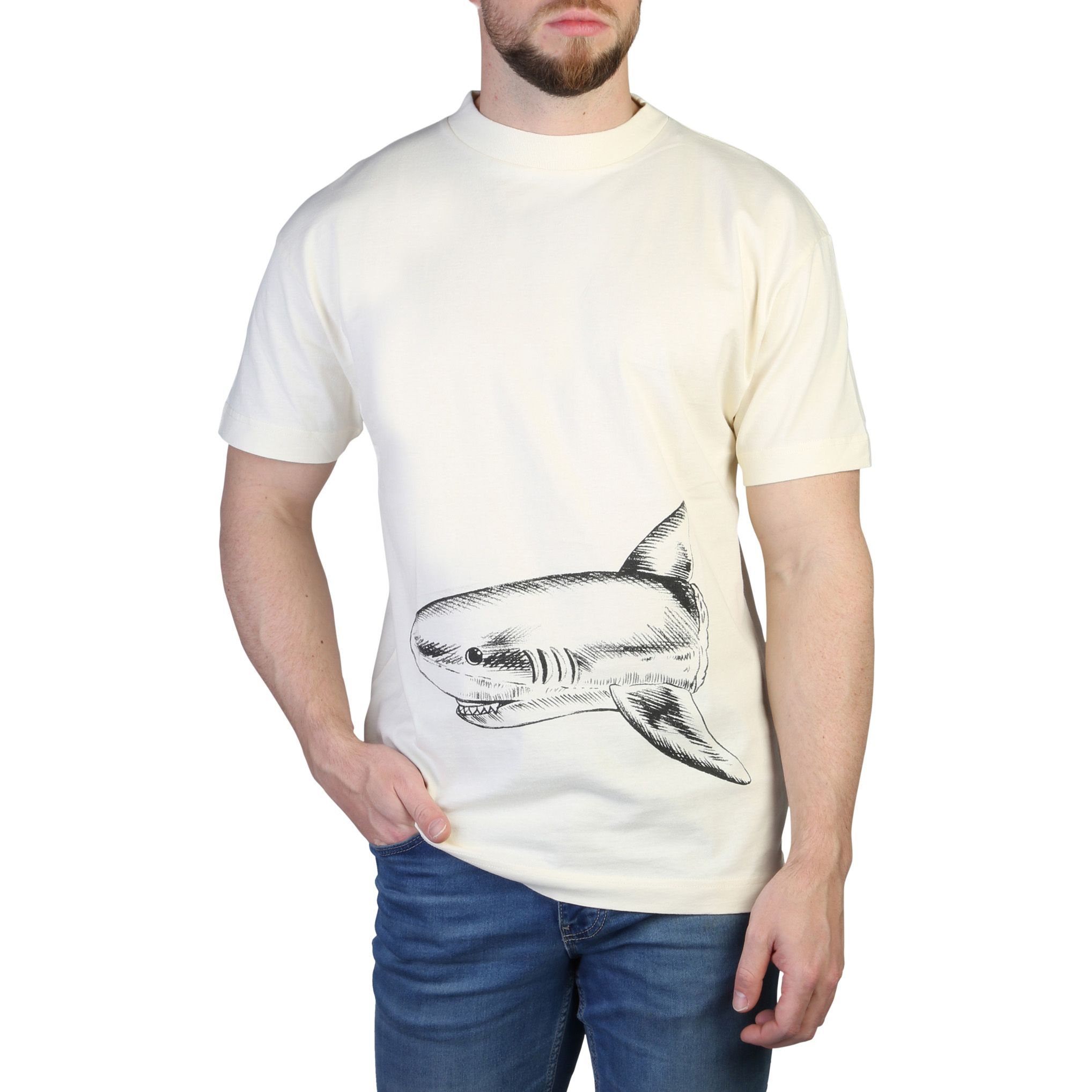 Palm Angels Men T-Shirt White