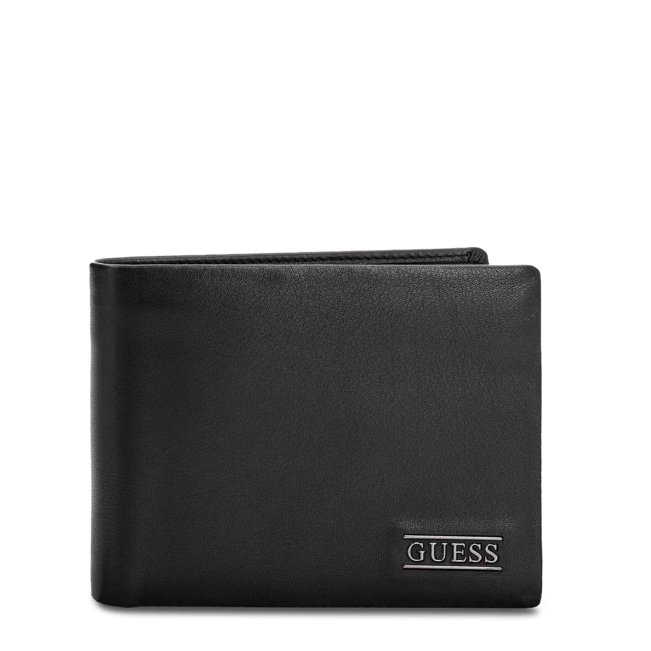 Guess Men Wallet Black