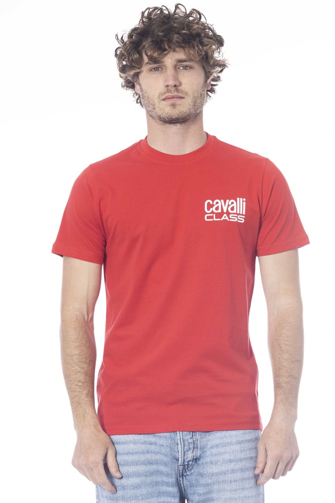 Cavalli Class Men T-Shirt Red