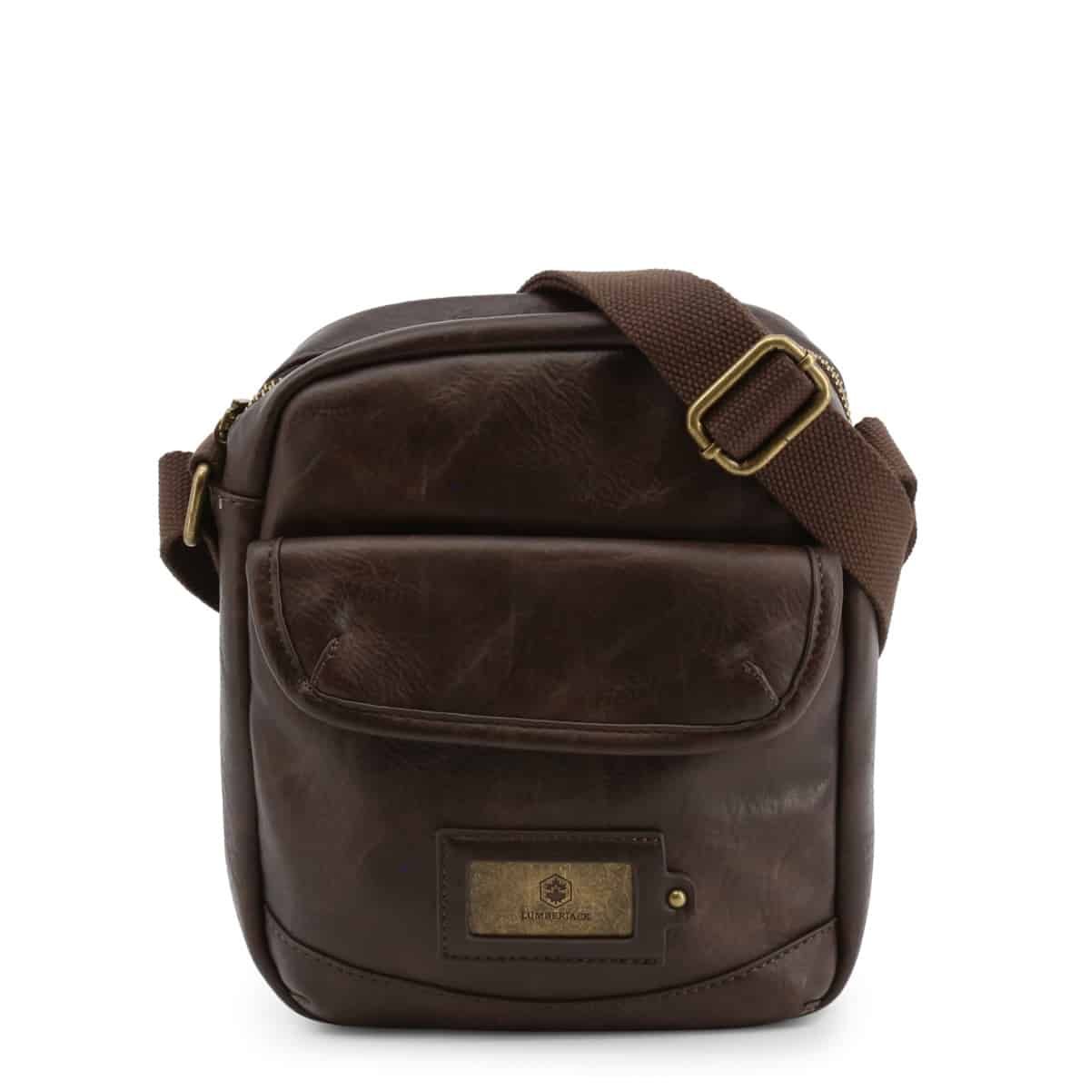 Lumberjack Men Crossbody Bag Brown