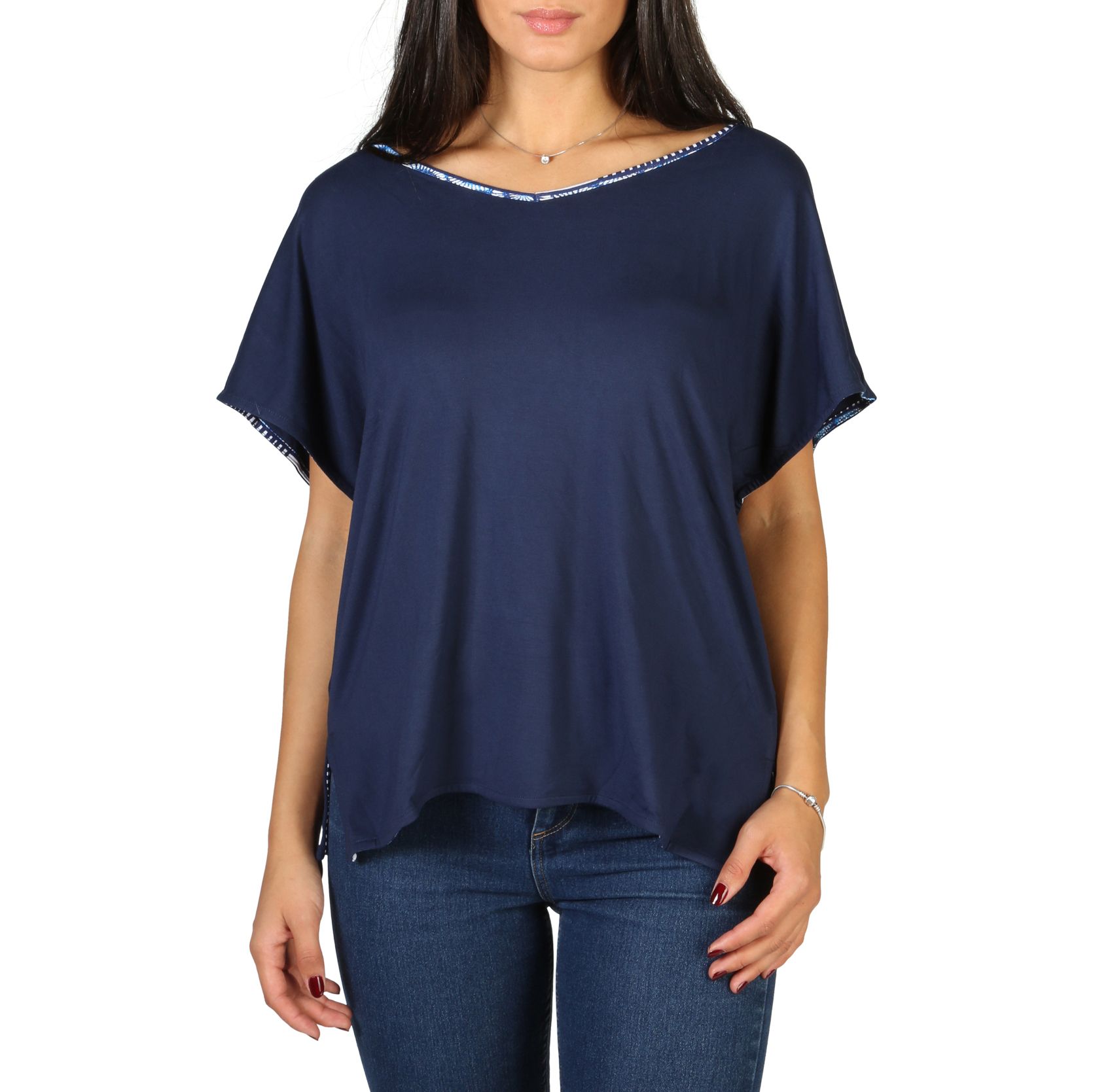 EA7 Women T-Shirt Blue