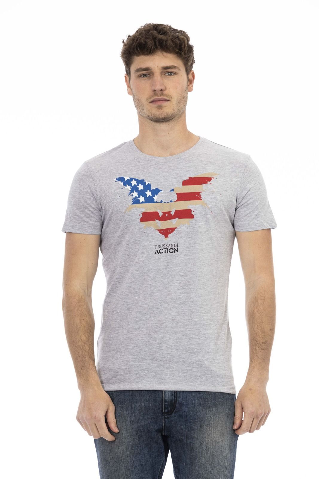 Trussardi Action Men T-Shirt Grey