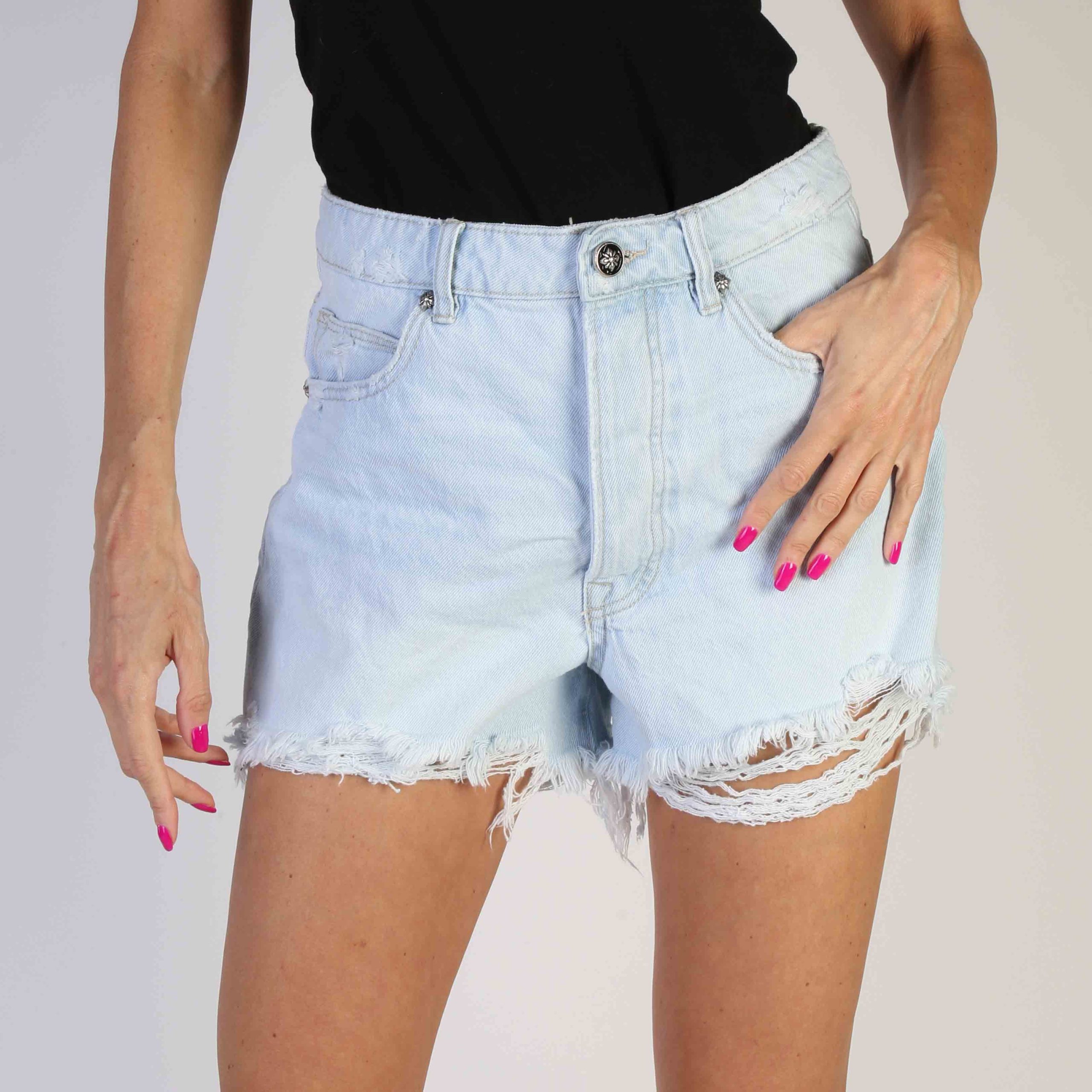 Richmond Women Shorts Blue