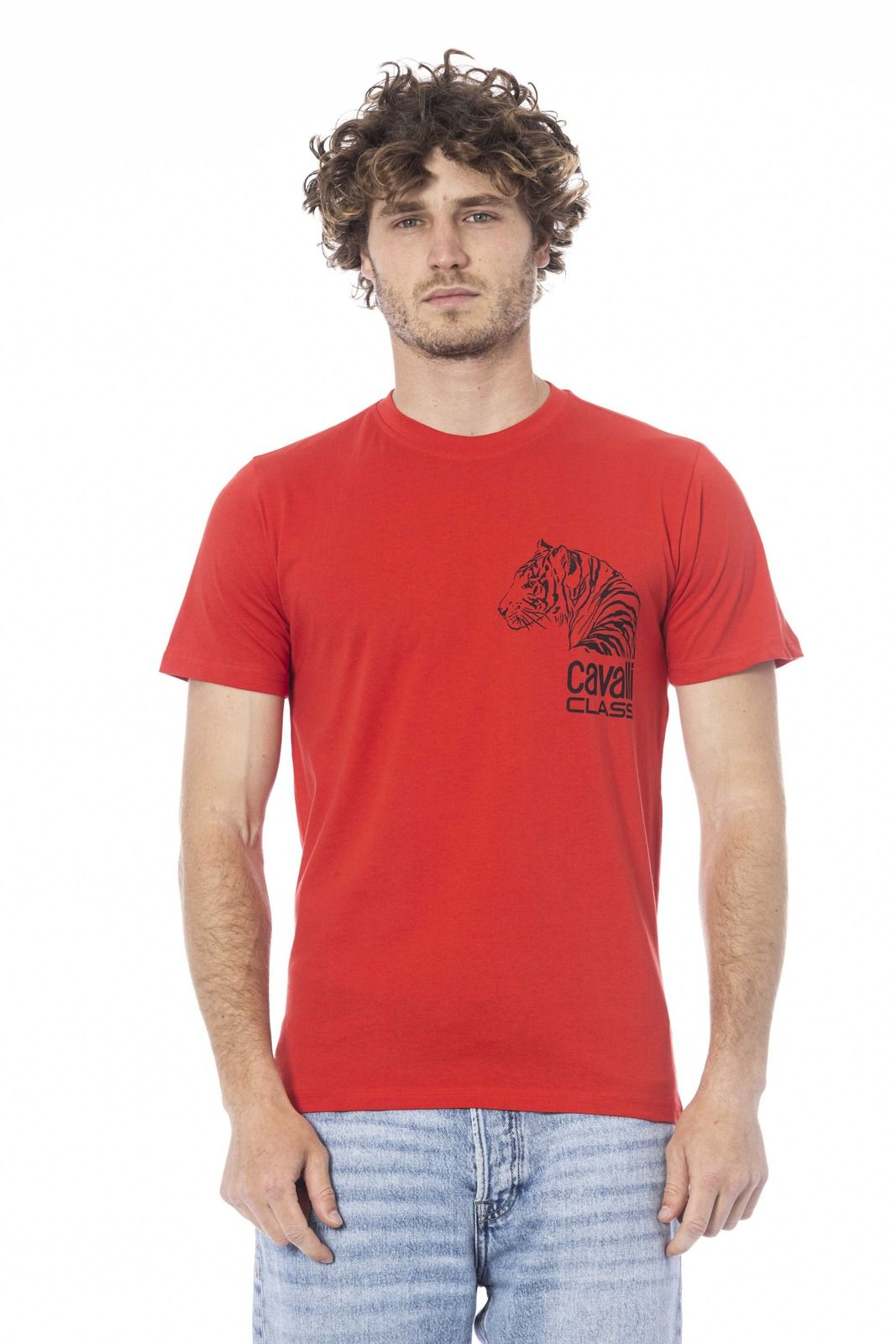 Cavalli Class Men T-Shirt Red