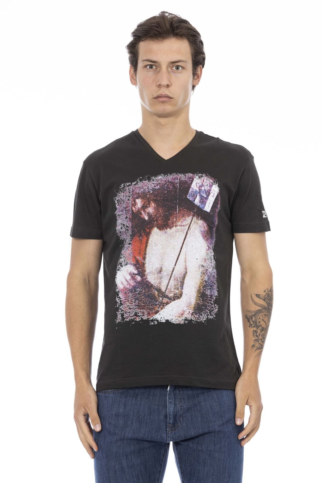 Trussardi Action Men T-Shirt Black