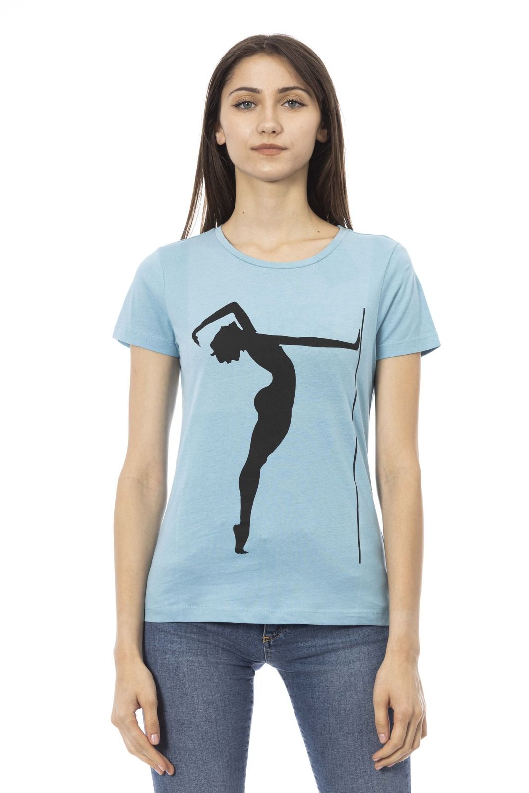 Trussardi Action Women T-Shirt Blue