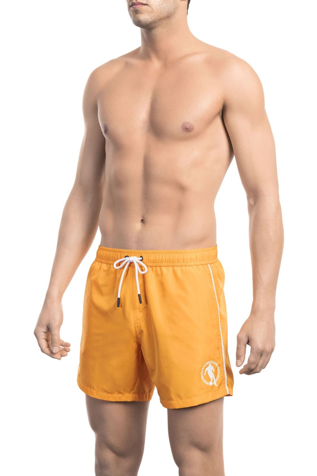 Bikkembergs Beachwear Men Swimwear Orange