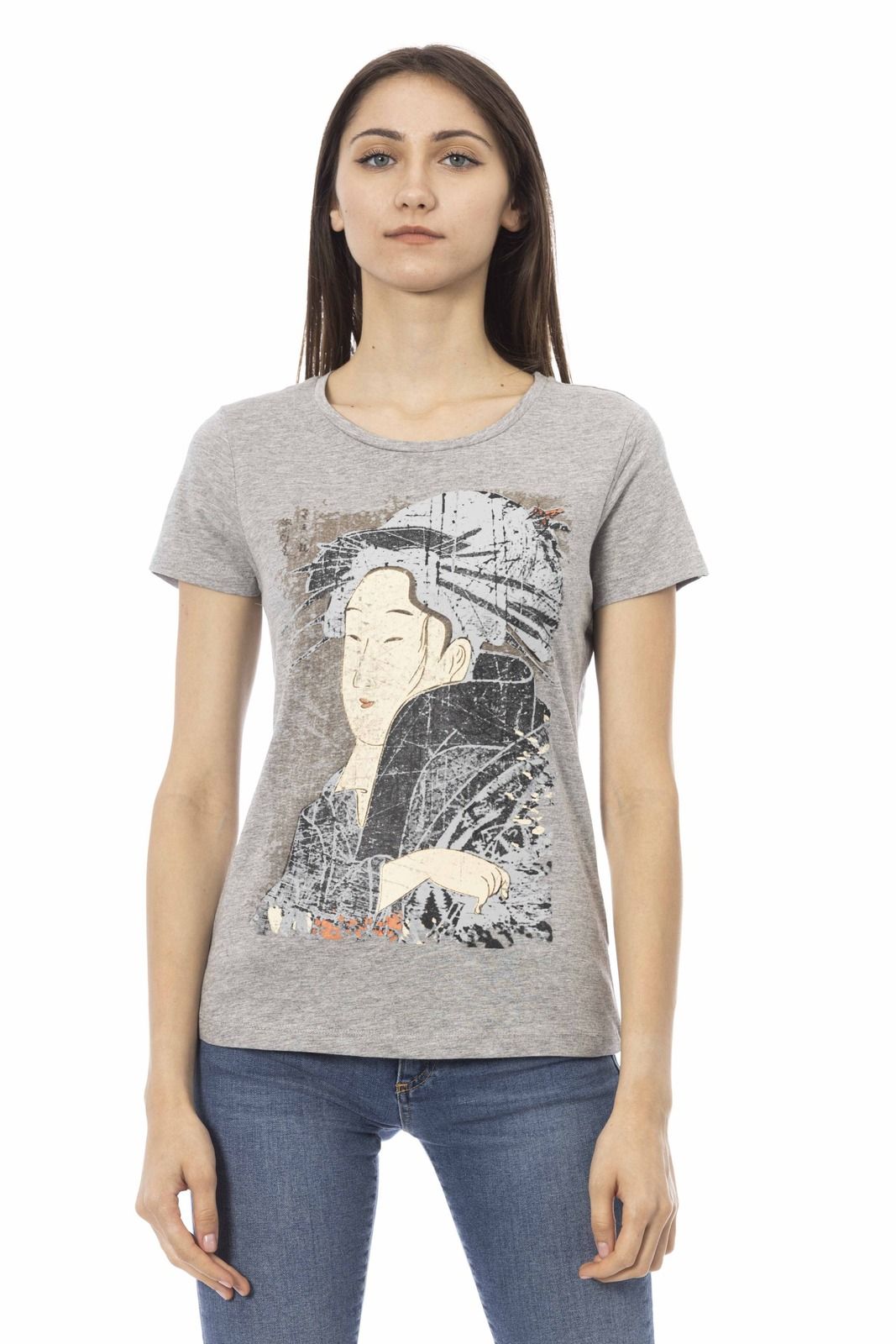 Trussardi Action Women T-Shirt Grey