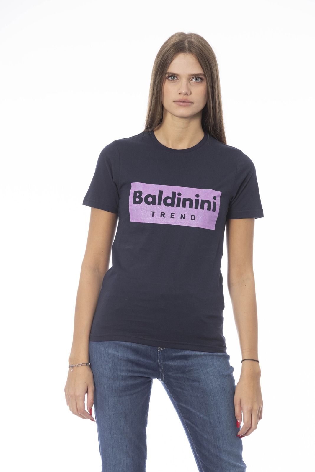 Baldinini Trend Women T-Shirt Blue