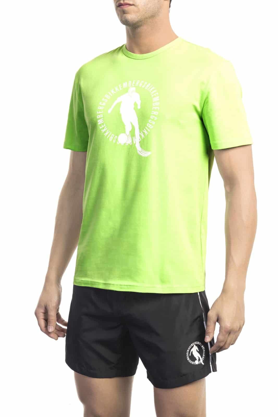Bikkembergs Beachwear Men T-Shirt Green