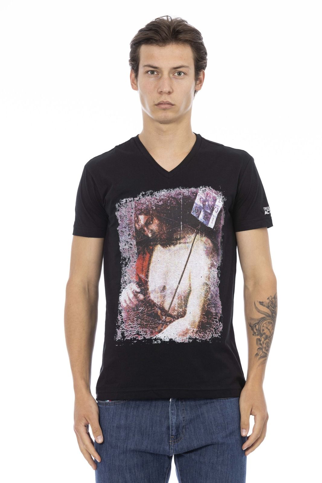 Trussardi Action Men T-Shirt Black