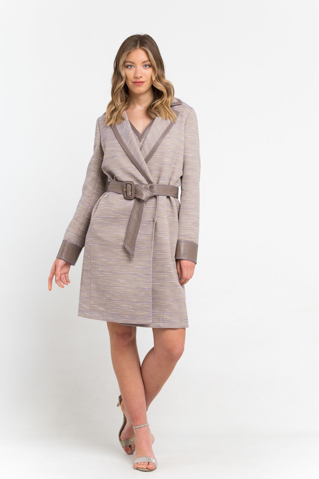 Trussardi Women Coat Brown