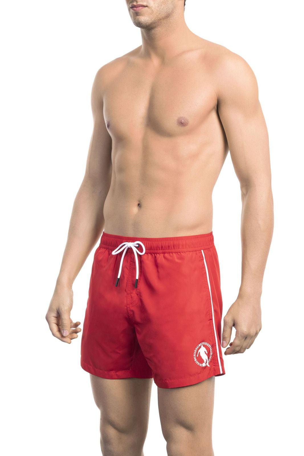 Bikkembergs Beachwear Men Swimwear Red