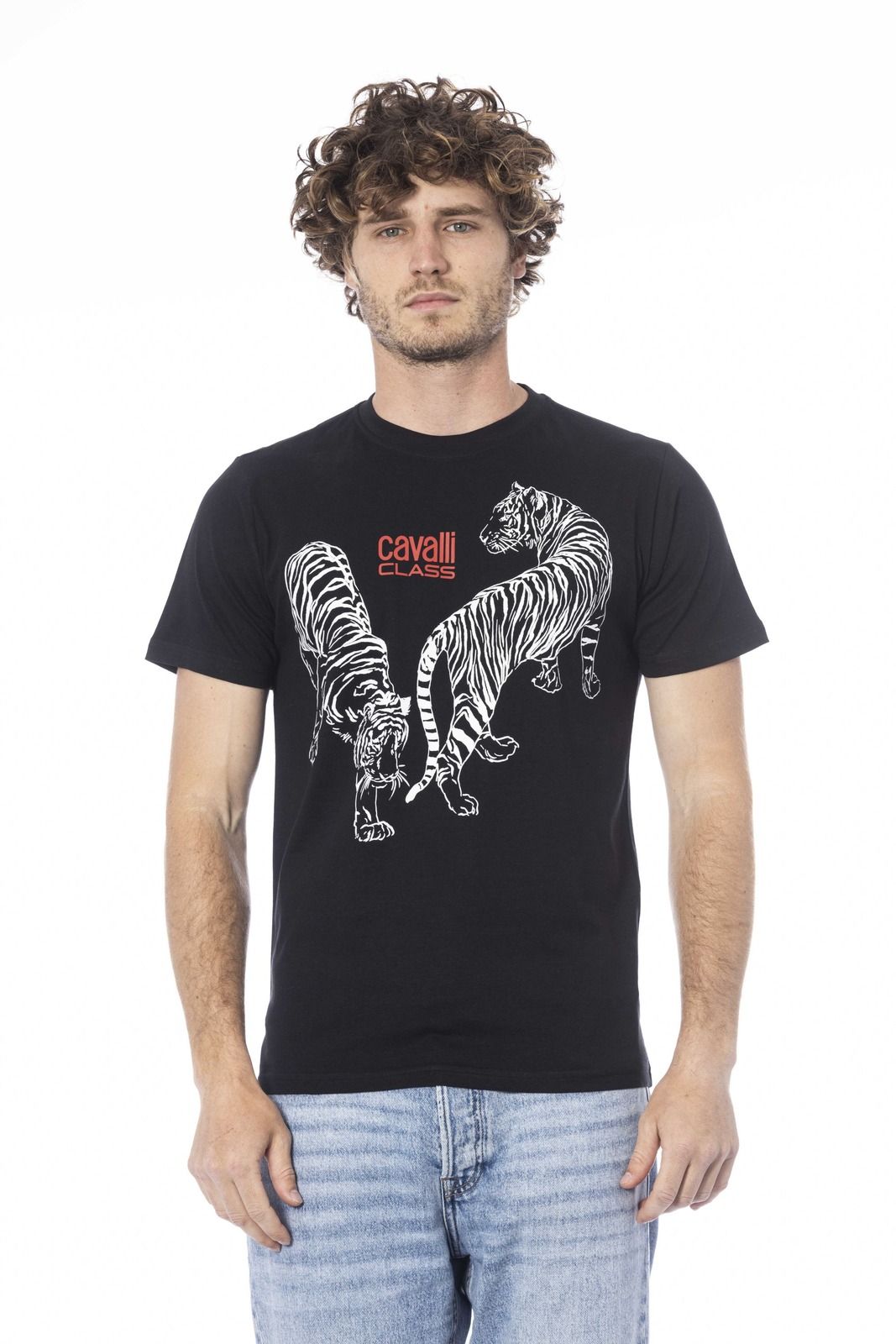 Cavalli Class Men T-Shirt Black
