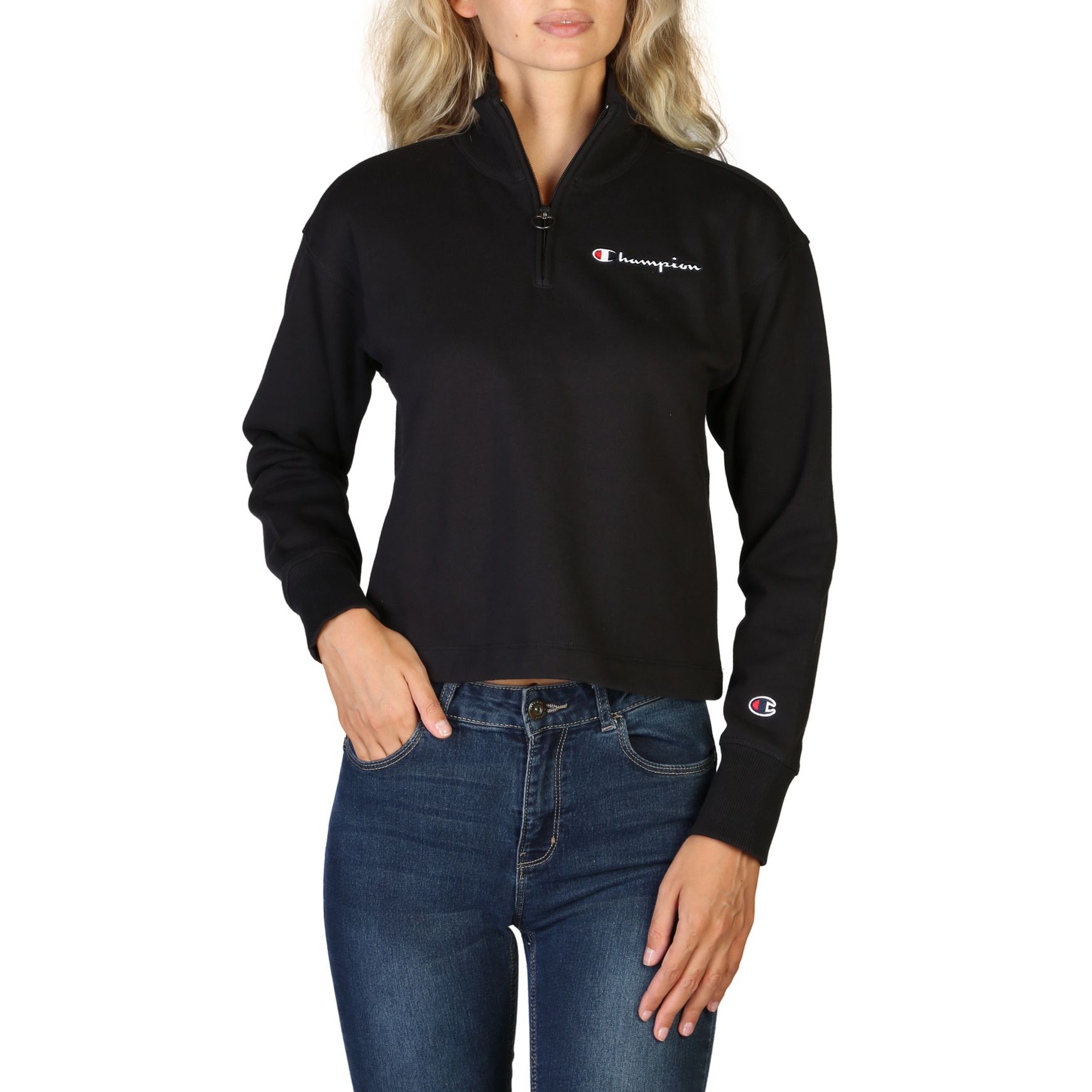 Champion Women Sweatshirt Black