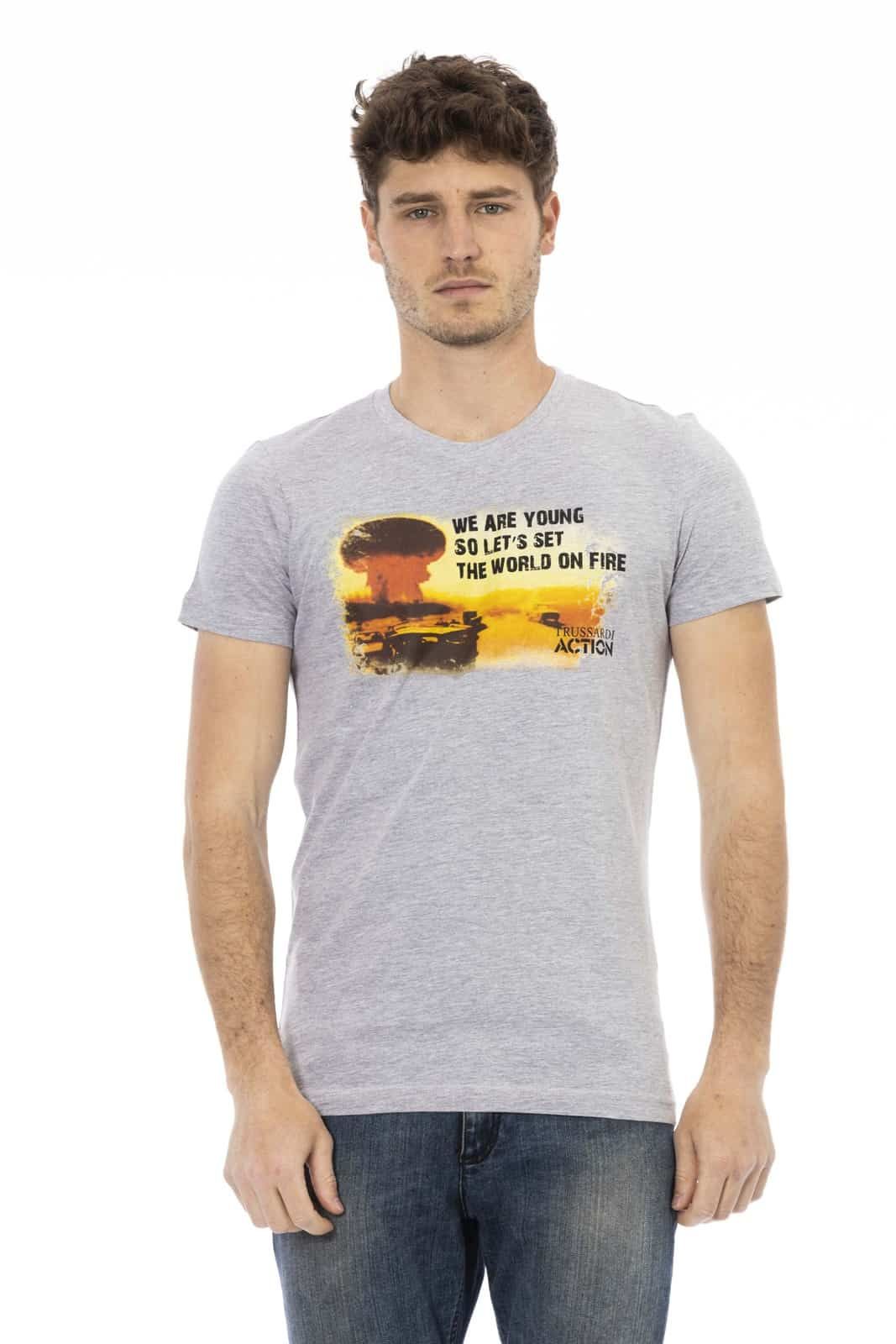 Trussardi Action Men T-Shirt Grey