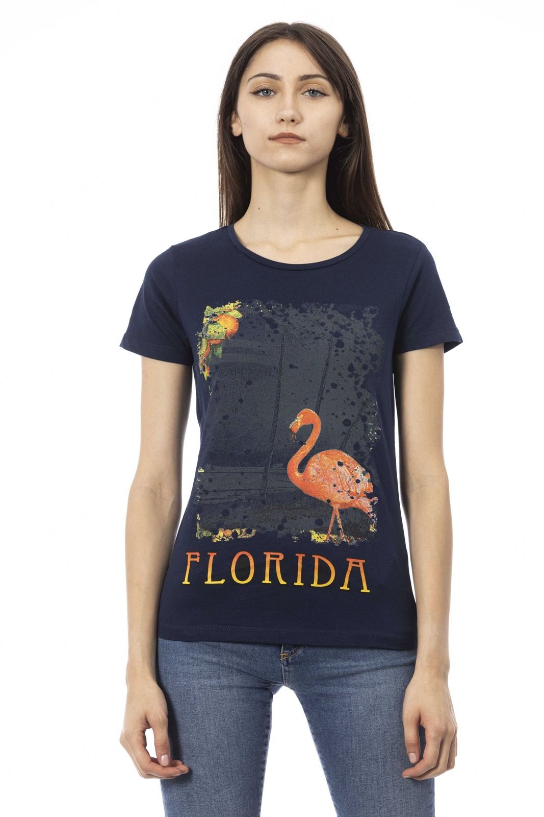 Trussardi Action Women T-Shirt Blue