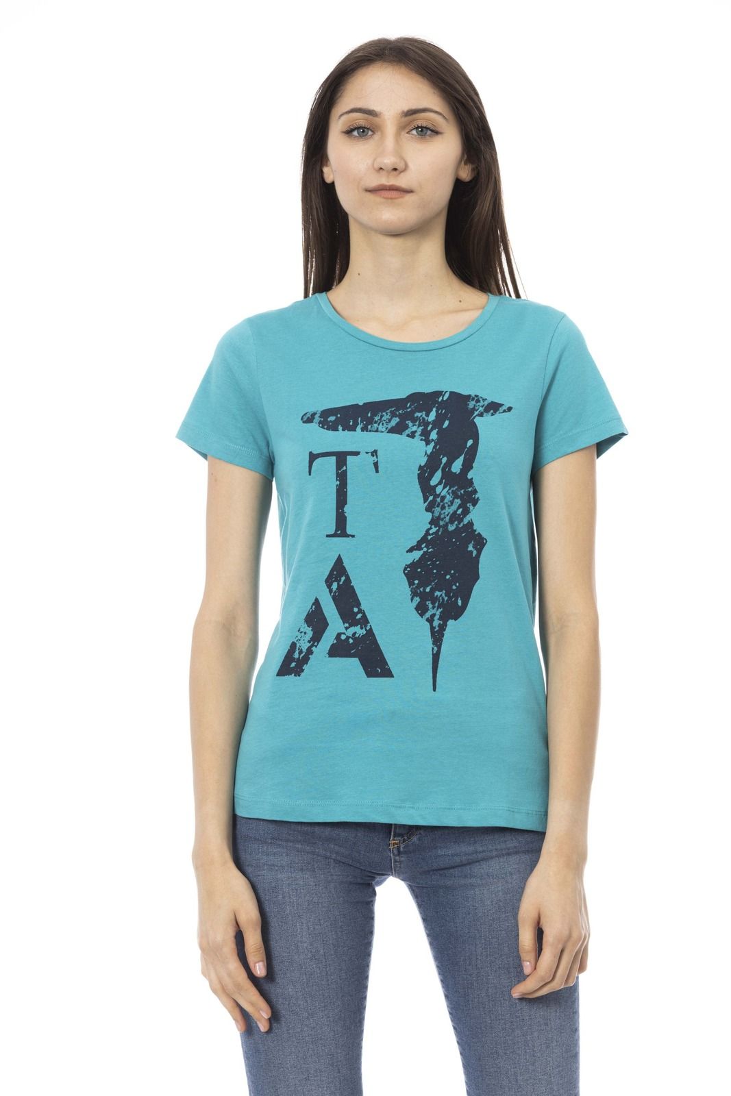 Trussardi Action Women T-Shirt Blue