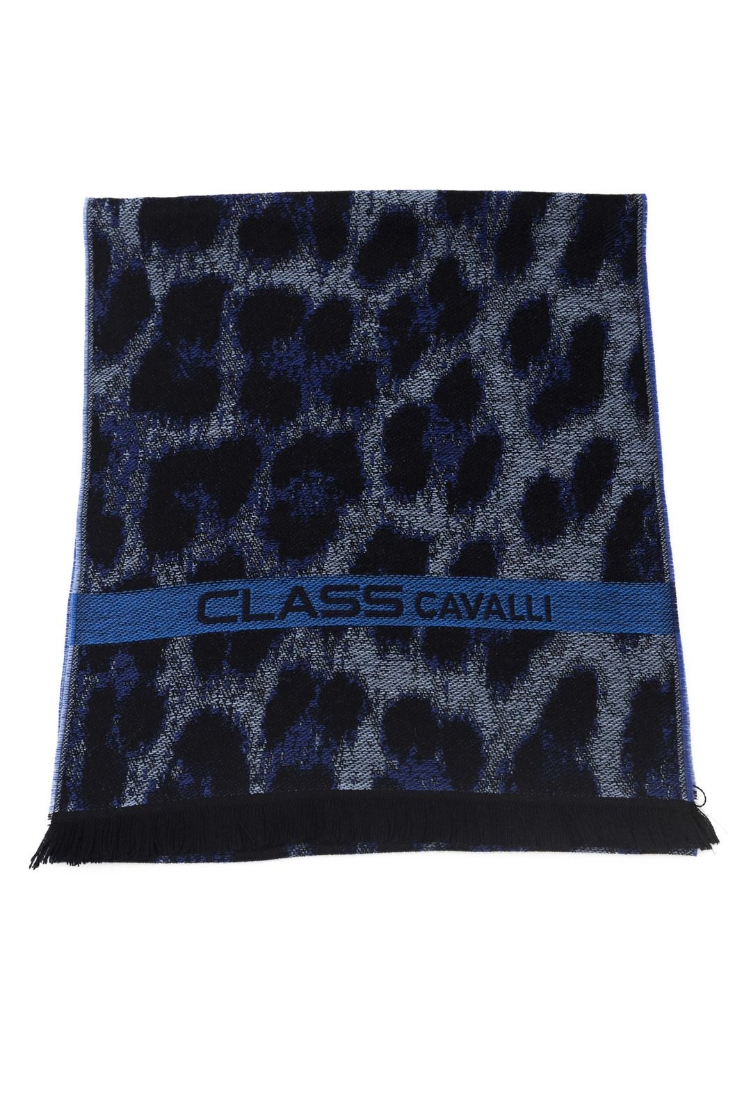 Cavalli Class Men Scarf Blue