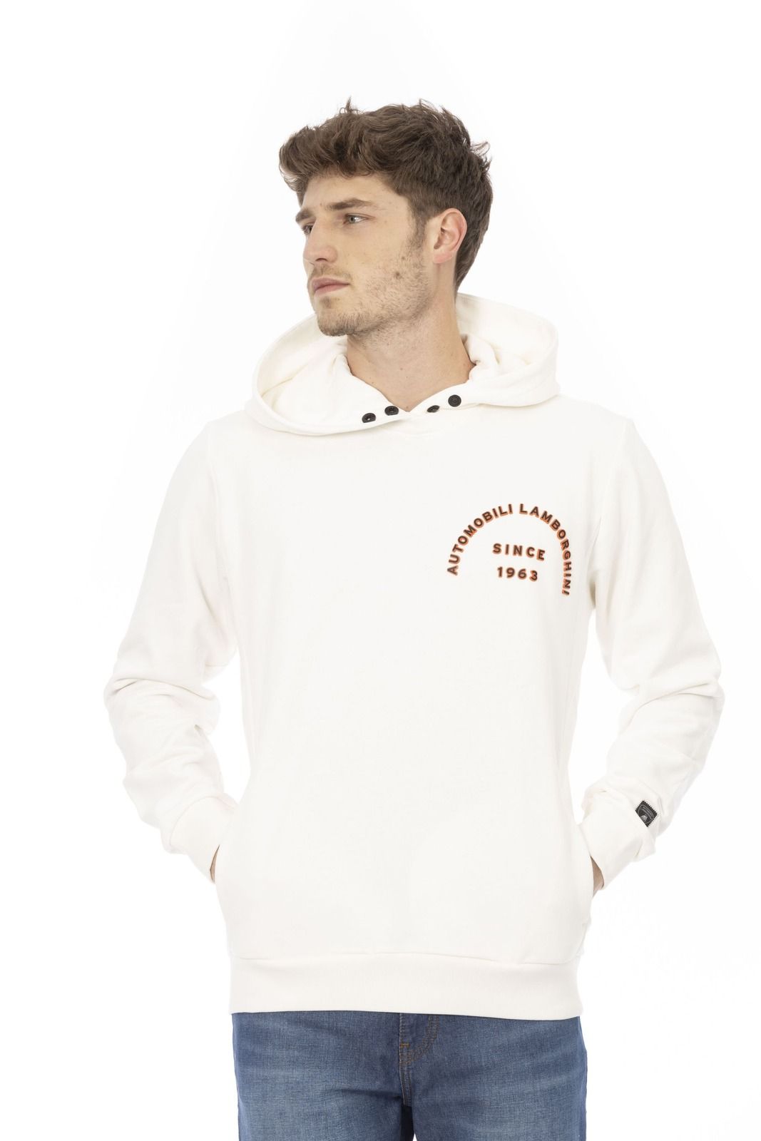 Automobili Lamborghini Men Sweatshirt White