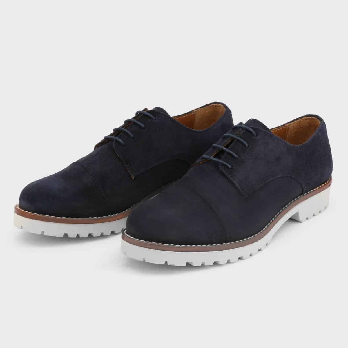 Made in Italia Women Lace up Blue
