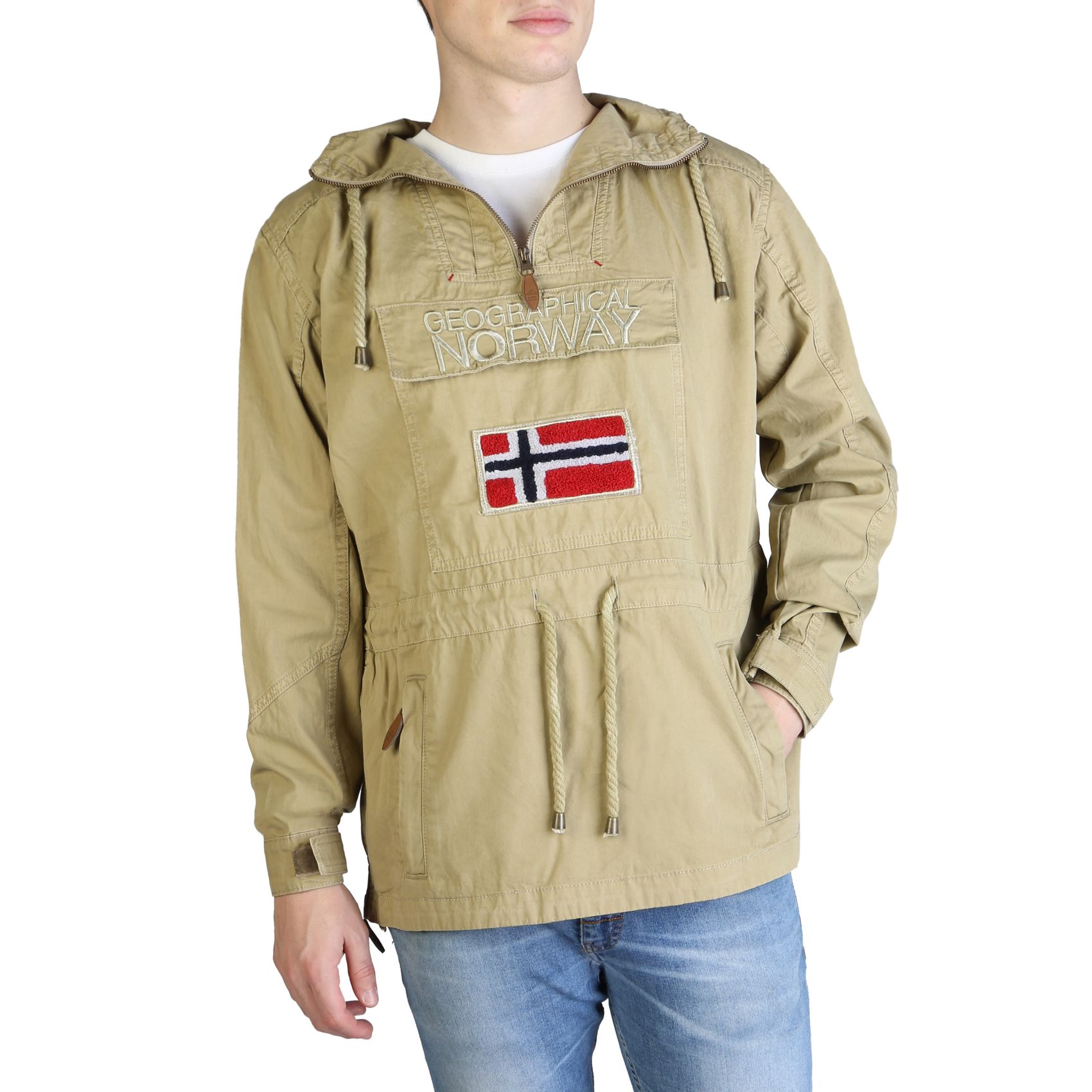 Geographical Norway Men Jacket Brown