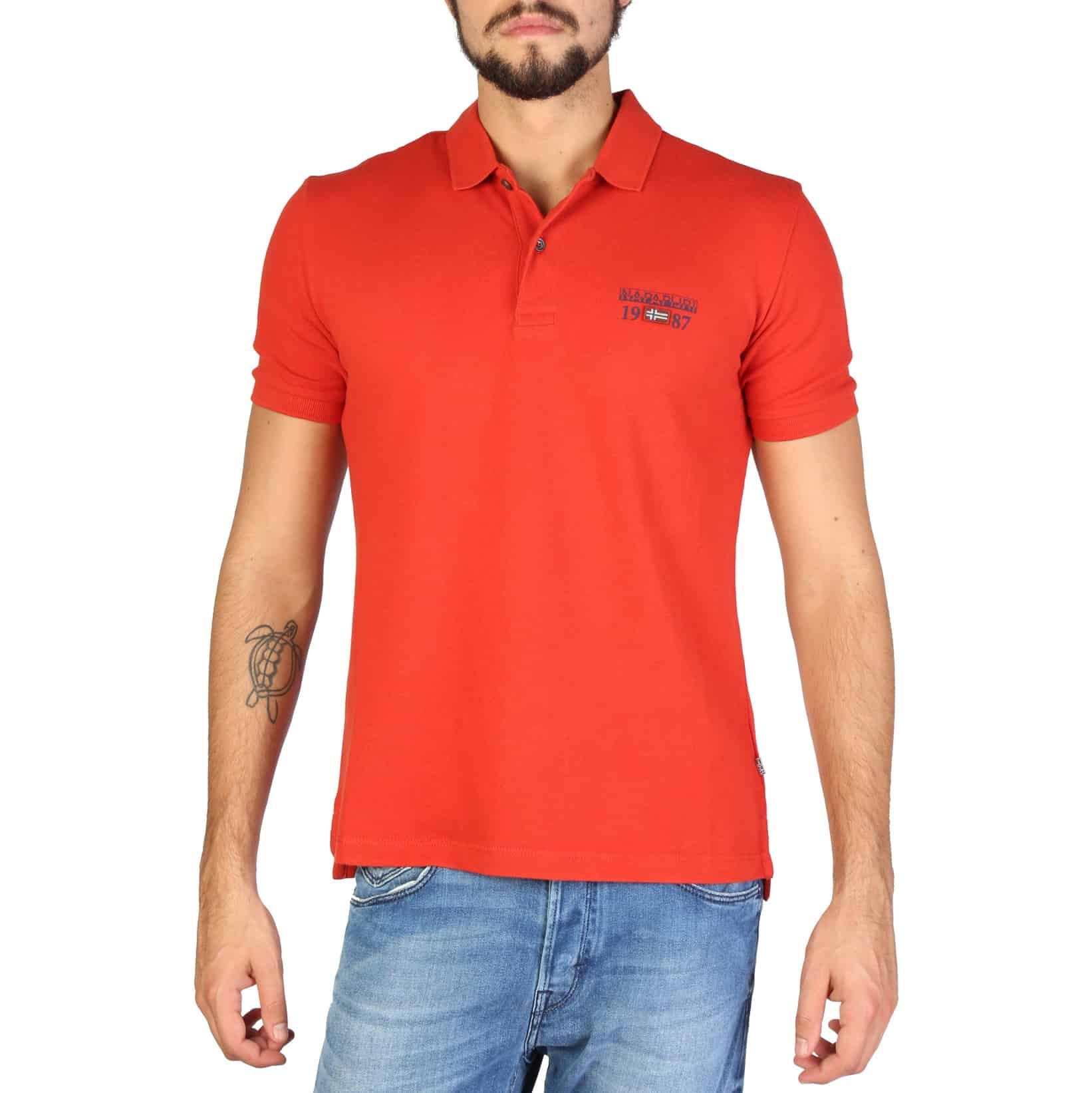 Napapijri Men Polo Orange