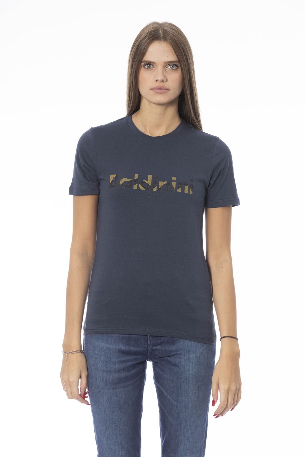 Baldinini Trend Women T-Shirt Blue