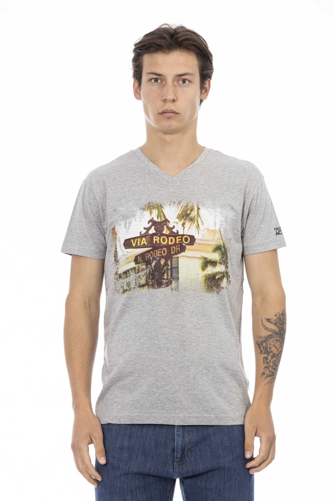 Trussardi Action Men T-Shirt Grey