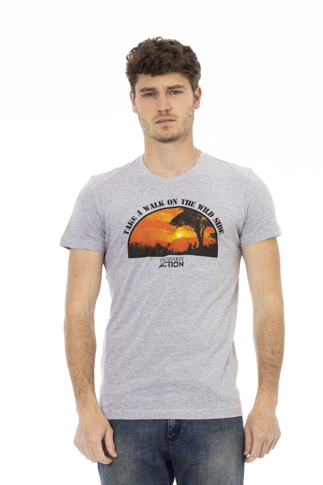 Trussardi Action Men T-Shirt Grey