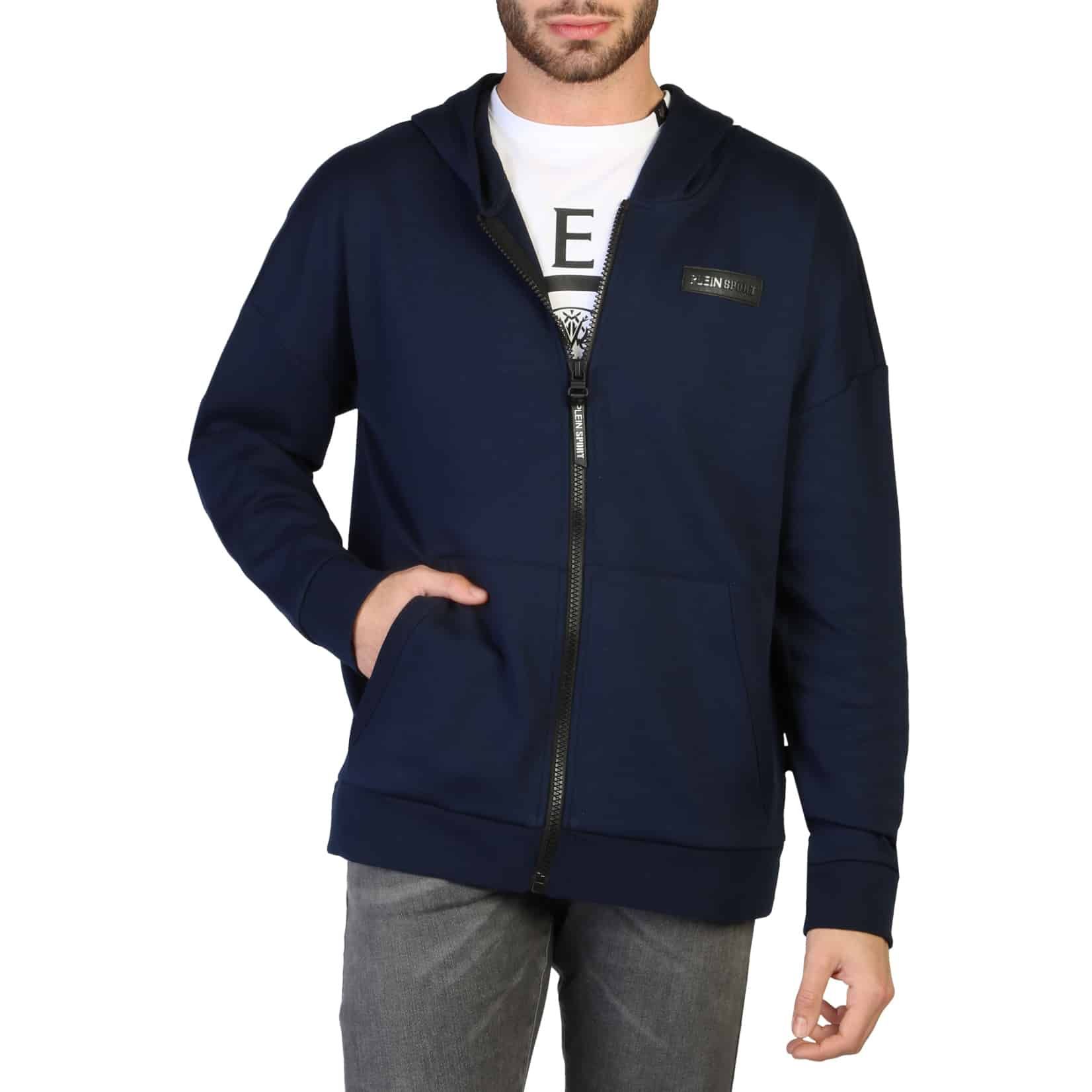 Plein Sport Men Sweatshirt Blue