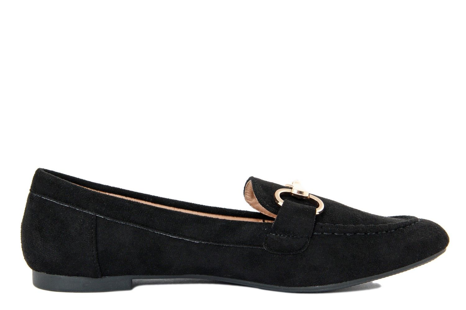 Fashion Attitude Women Moccasins Black