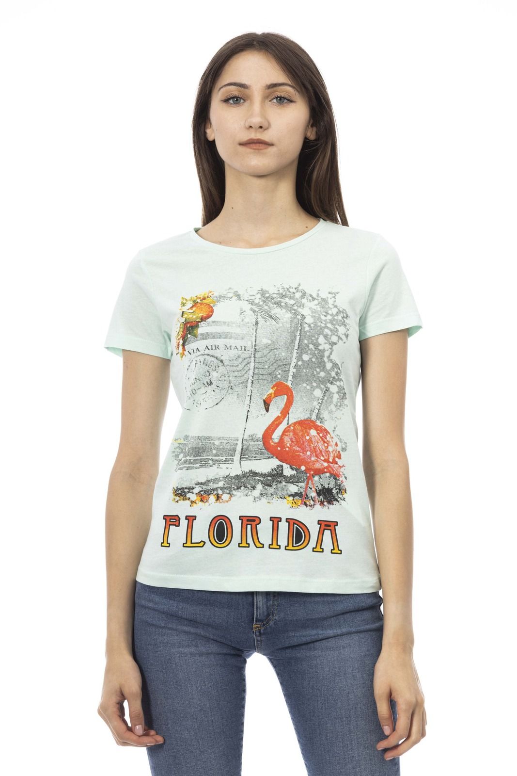 Trussardi Action Women T-Shirt Blue