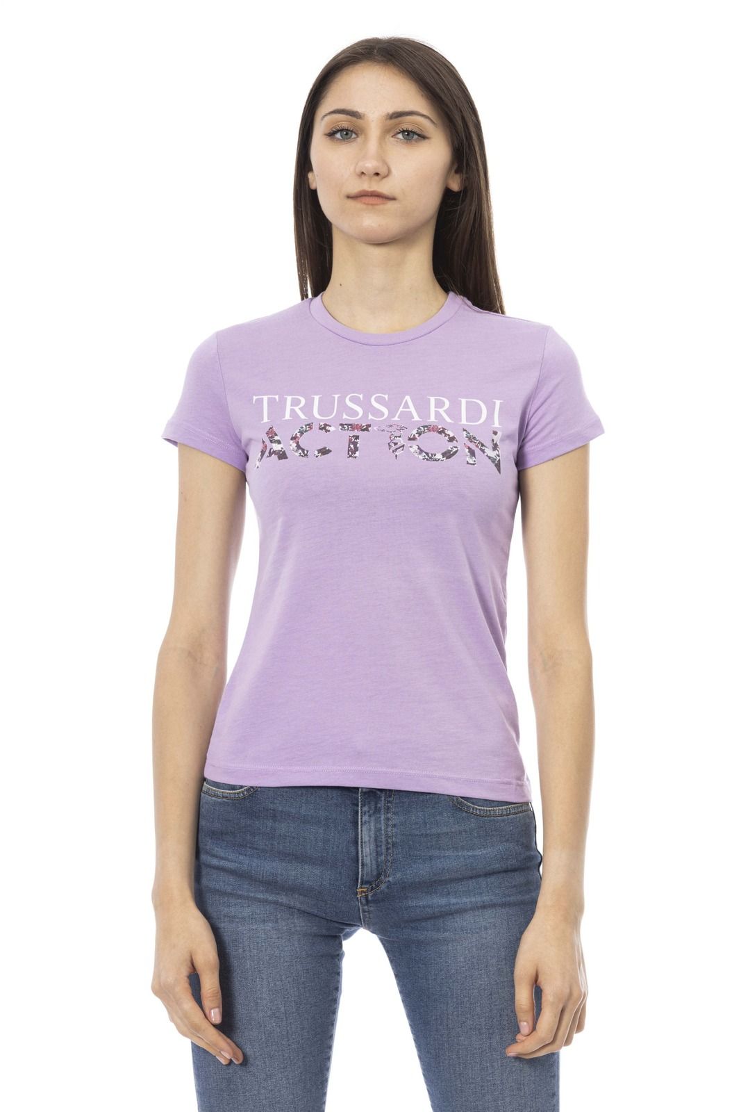 Trussardi Action Women T-Shirt Violet
